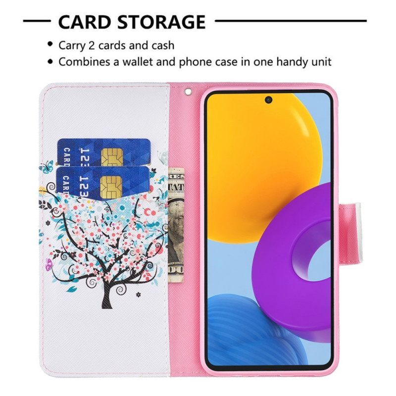 Κάλυμμα Samsung Galaxy M52 5G Θάμνος Ουράνιο Τόξο